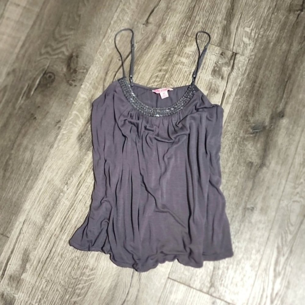 Candie's Beaded Tank Top